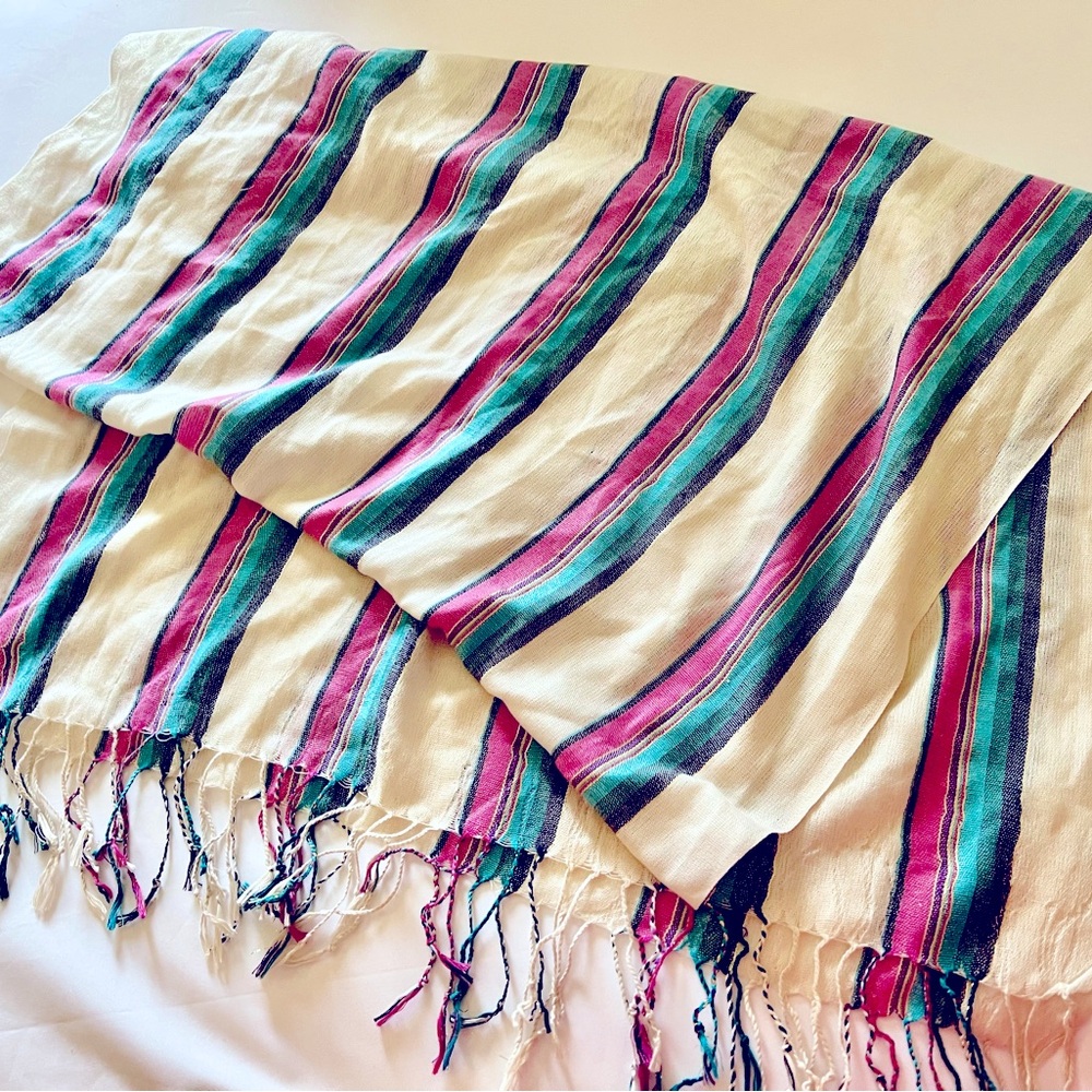 Striped Multicolor Scarf
